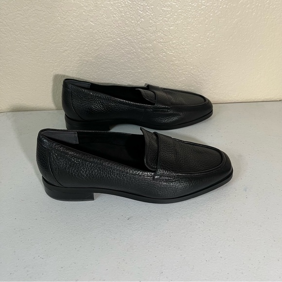Vionic Sellah Penny Loafers Round Toe Pebbled Black Dressy Work Wear Womens 9 - Picture 3 of 7